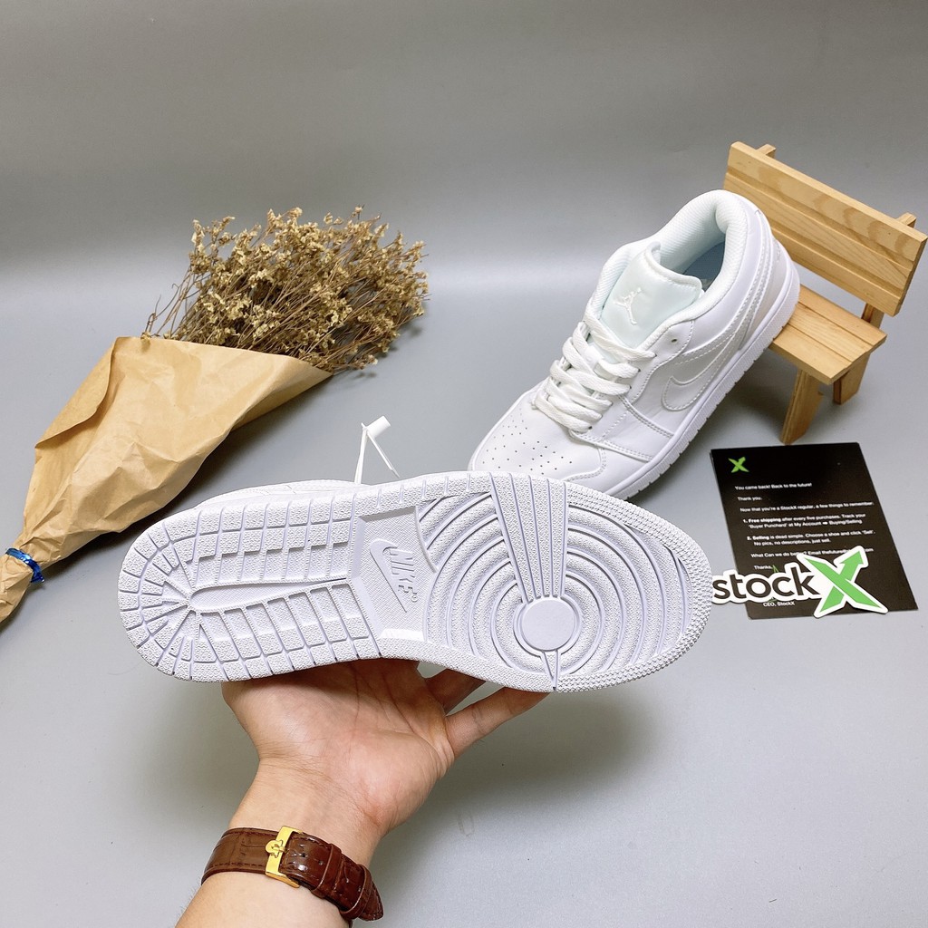 ✔️Giày Jordan 1 Low Trắng Triple White Fullbox✔️