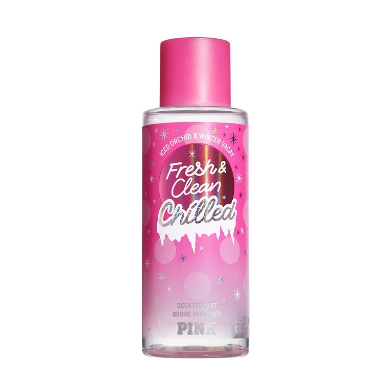 Xịt Thơm Victoria’s Secret Pink Fresh Clean Chilled Scented Mist Brume Parfumée