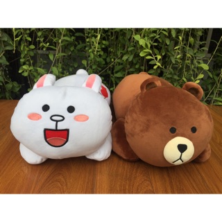 Gấu gối bông thỏ Cony gấu Brow