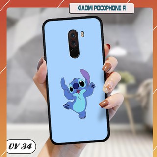Ốp lưng nhám viền dẻo Xiaomi Pocophone F1 in hình