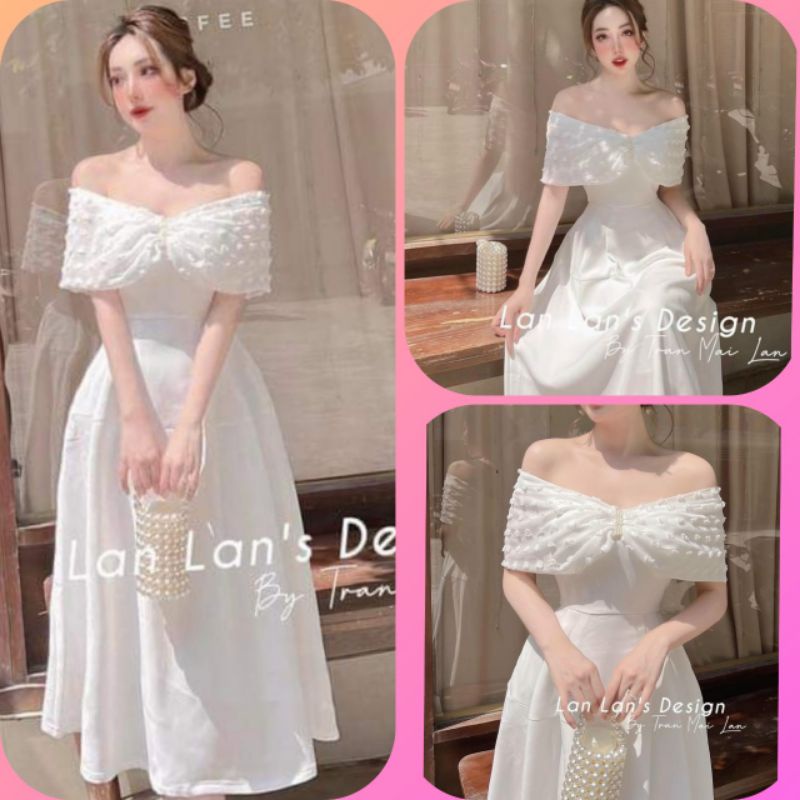 Đầm trễ vay nữ, váy dạ hội dáng xòe , đầm nữ dự tiệc sang trọng