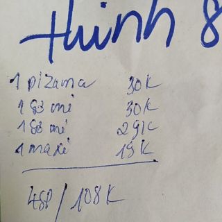 Quần áo các loại thinh89k
