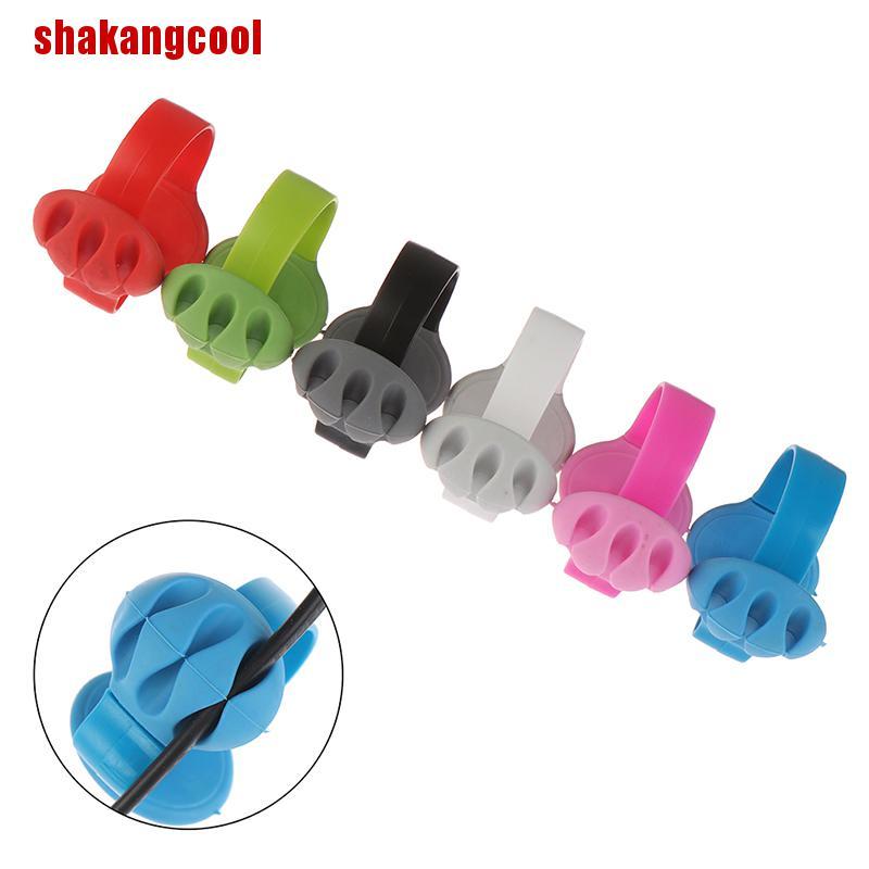 Phụ Kiện Giữ Dây Cáp Gọn Gàng Tiện Lợi Bằng Silicon