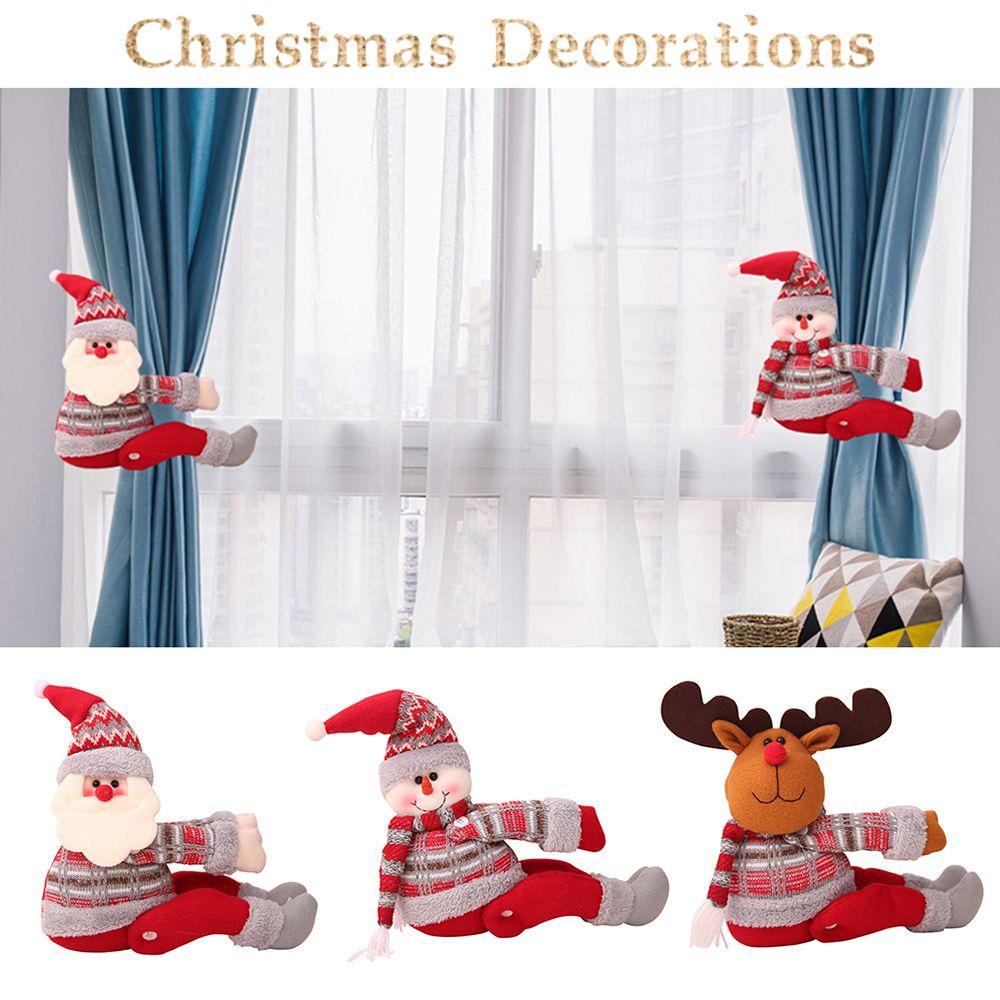 Dây Cột Rèm Cửa Sổ Phòng Ngủ Hình Ông Già Noel / Người Tuyết