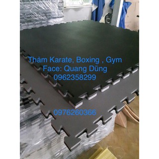 thảm xốp eva  phòng Gym Boxing Yoga loại 1m x 1m x 3cm đạt tiêu chuẩn thi đấu (Lấy số lượng và ship