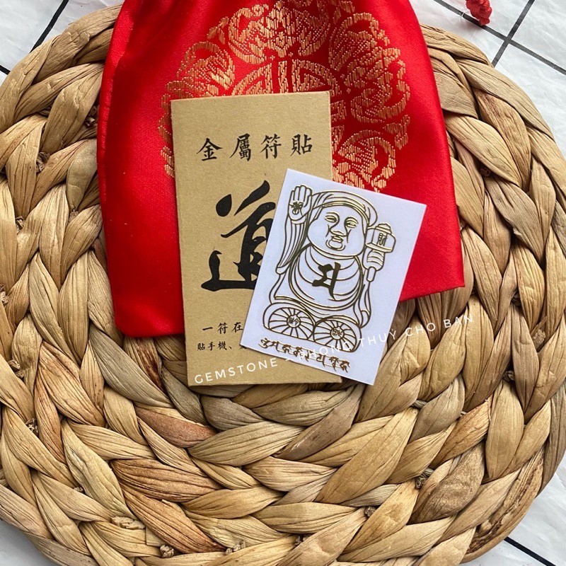 Miếng Dán Điện Thoại - Linh Phù Hợp Phong Thuỷ May Mắn