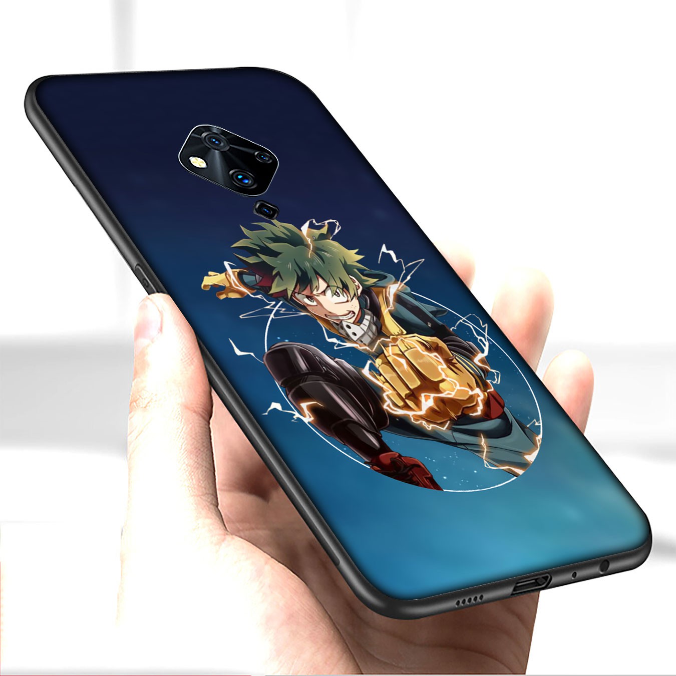 Samsung Galaxy S21 Ultra S8 Plus F62 M62 A2 A32 A52 A72 S21+ S8+ S21Plus Casing Soft Silicone Anime My Hero Academia Phone Case