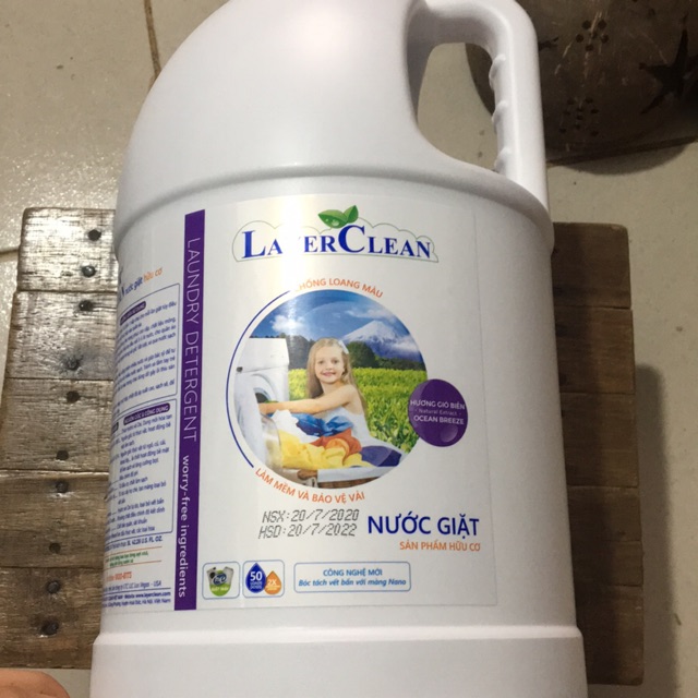 Nước giặt máy Layer Clean 5L (hương gió biển)
