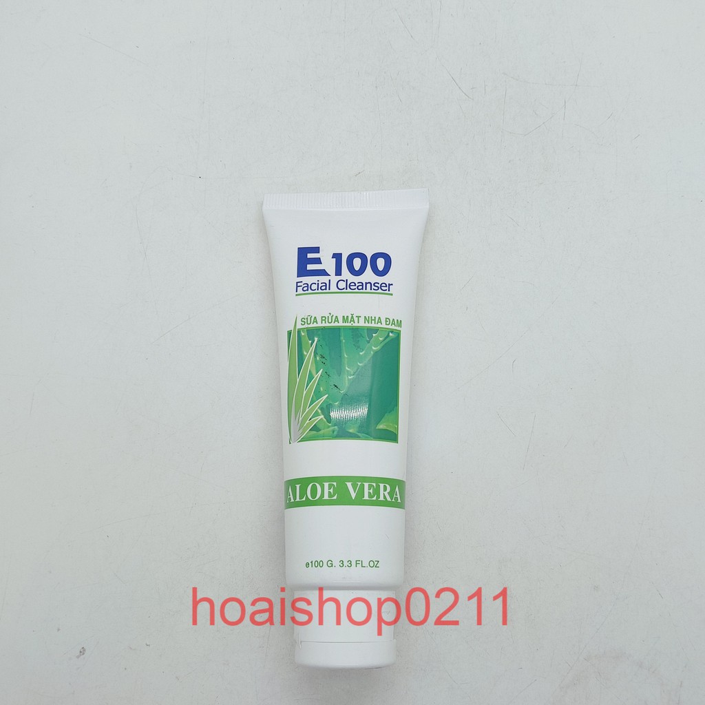 Sữa rửa mặt nha đam E100 tuýp 100g