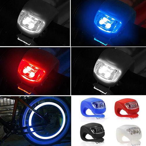 Đèn LED gắn phía trước / sau gồm 3 chế độ có thể điều chỉnh dành cho xe đạp