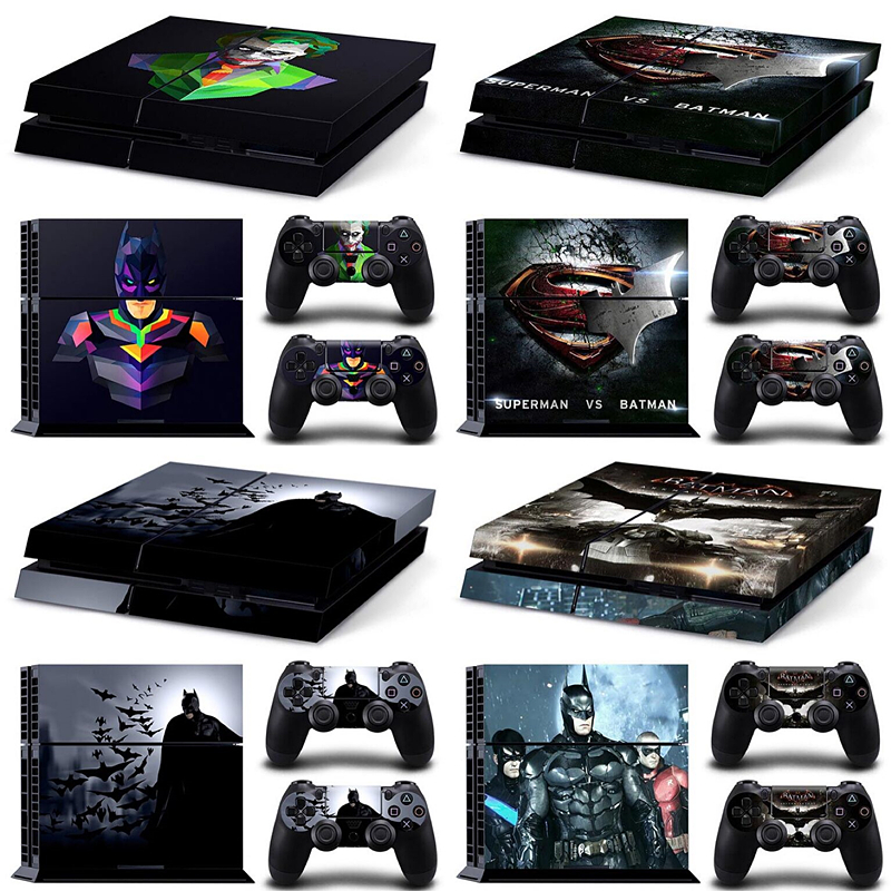 Miếng Dán Bảo Vệ Máy Chơi Game Sony Ps4 Hình Batman Sáng Tạo