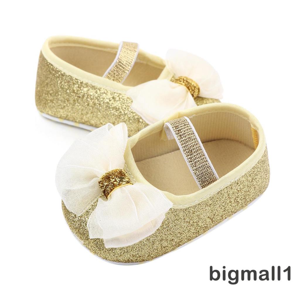 Giày Búp Bê Đế Mềm Chống Trượt Xinh Xắn Dành Cho Bé Gái