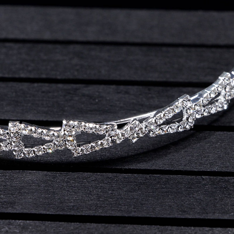 Băng đô cài tóc đính đá và ngọc trai giả thời trang cho nữ