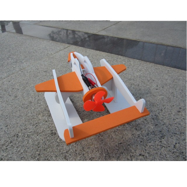 Đồ chơi trẻ em đồ chơi lắp ráp thủy phi cơ