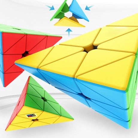 Khối Rubik Biến Thể Tam Giác QiYi Pyraminx 3x3 Pyramid Cube