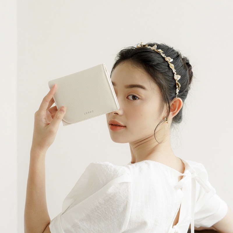 Ví nữ mini LESAC Tongue Wallet (2 colors) | BigBuy360 - bigbuy360.vn