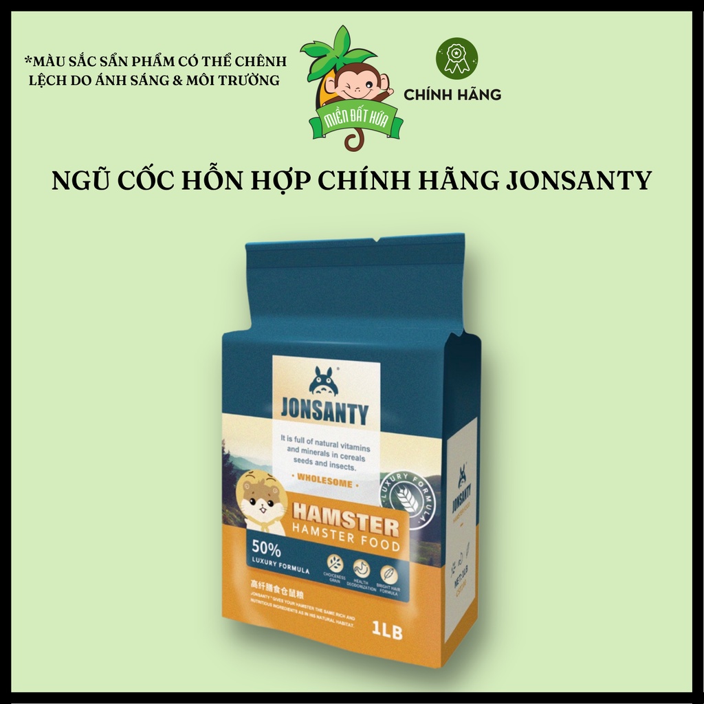 Thức ăn hamster - Thức ăn hamster gói full chính hãng Jonsanty dành cho hamster bear, winter white, campbell, robo,...