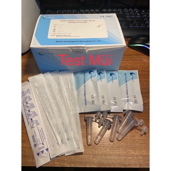 HOẢ TỐC 1H SIÊU RẺ Que test mũi nhanh covid tại nhà công nghệ Đức, test nhanh test chính xác covid WUHAN vũ hán