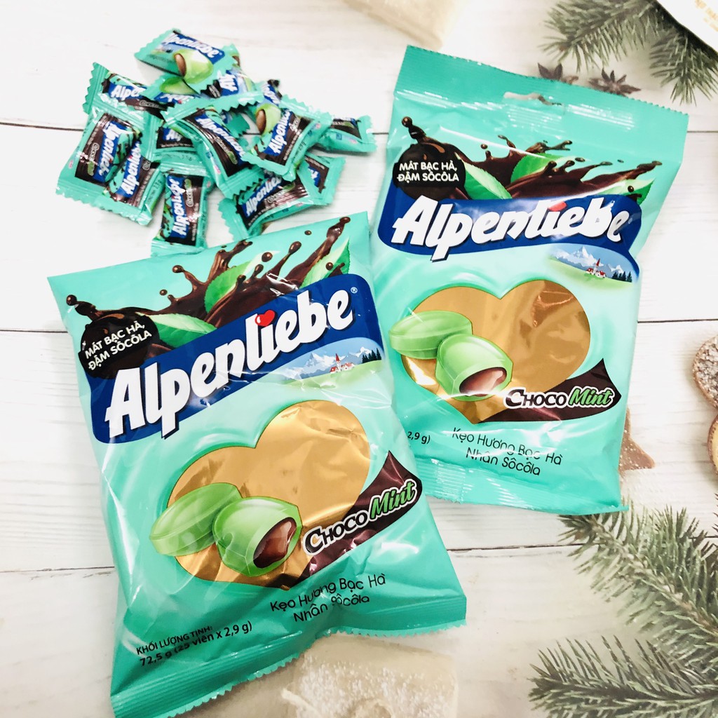 KẸO ALPENLIEBE HỒNG TRÀ SỮA