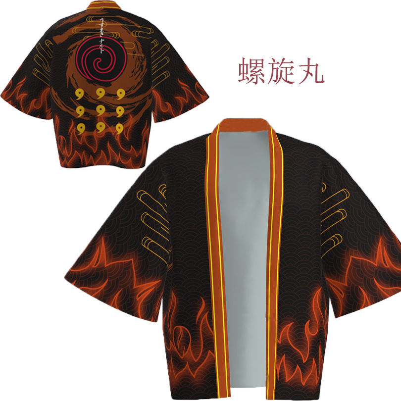 Áo Choàng Ngủ Kiểu Kimono Ninja Trong Naruto
