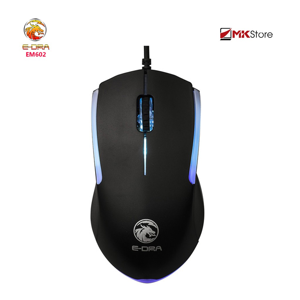 Chuột gaming E-Dra EM602 LED RGB Auto