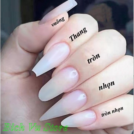 Móng giả Úp thang