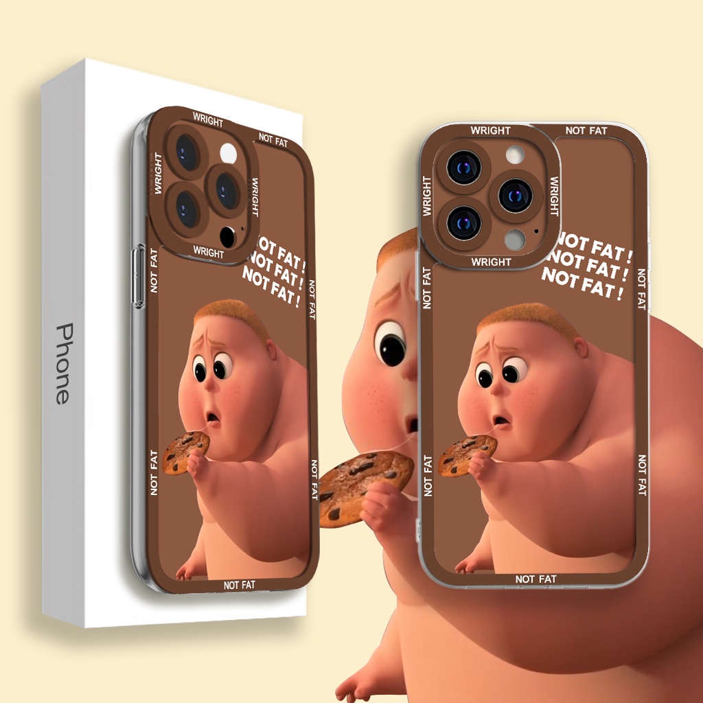 Ốp lưng iphone cạnh vuông wrightcase Jimbo Boss Baby 6plus/6splus/7/7plus/8/8plus/x/xs/11/12/pro/max/plus/promax