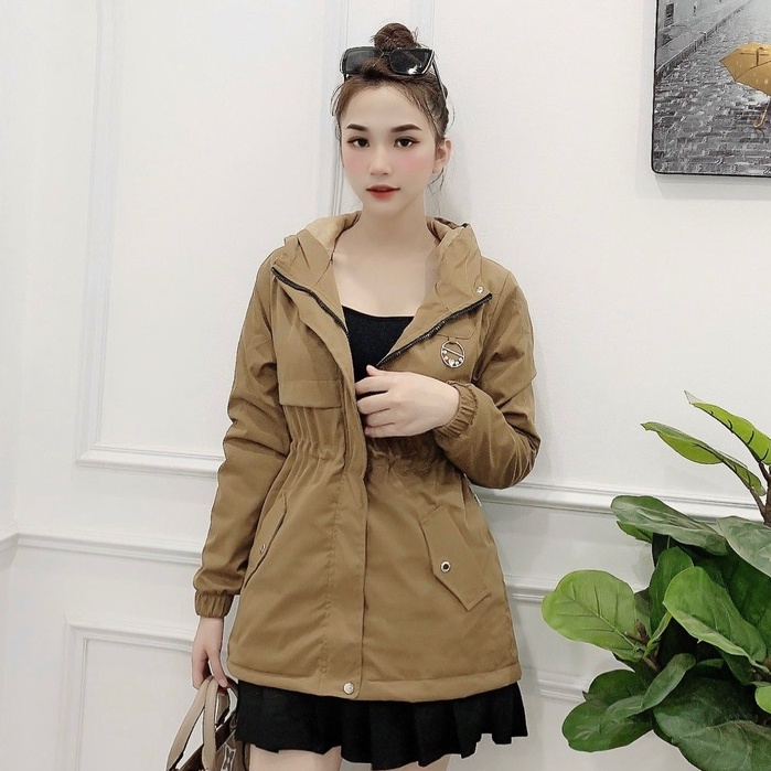 Áo Khoác Nữ🌹FREESHIP🌹Áo Parka Nữ Lót Lông Siêu Ấm Có Mũ Cách Điệu Chuẩn Loại 1 Siêu Xinh AN74 -nabi | BigBuy360 - bigbuy360.vn