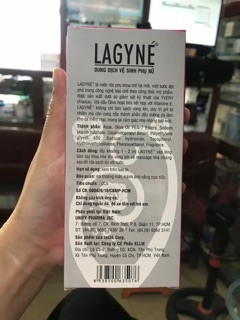 DUNG DỊCH VỆ SINH PHỤ NỮ LAGYNÉ 210ML