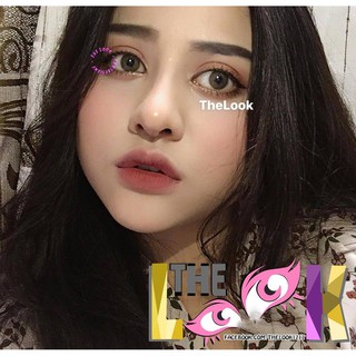 Lens Kính Sát Tròng Milk Brown