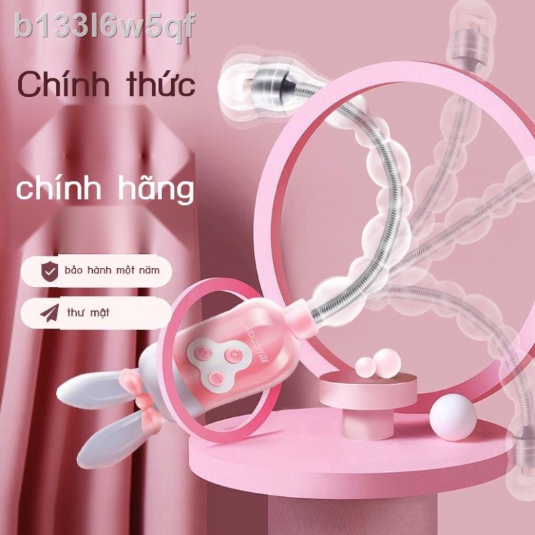 ₪❇Mystery Ji điện nữ dễ thương máy rung sử dụng kép cặp vợ chồng mới làm quen đuôi thỏ cos hoa cúc
