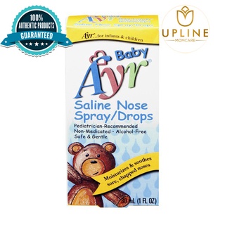 Nước muối vô trùng, cấp ẩm làm xạch mũi cho bé Ayr Baby 30ml