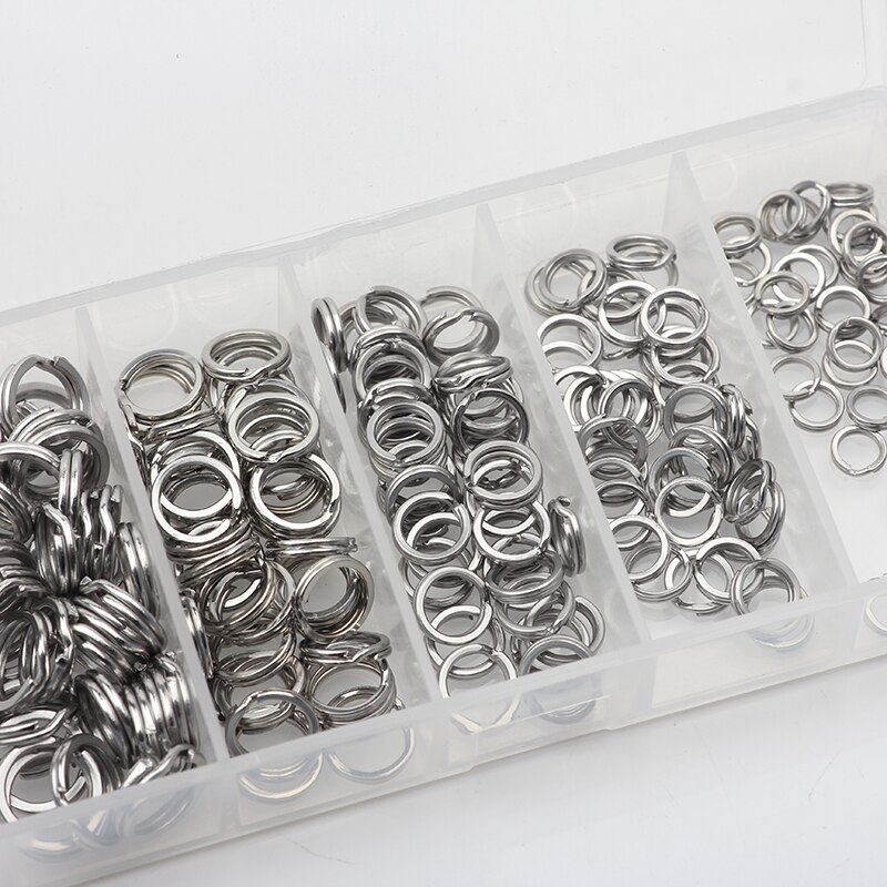 Set 200 Khuyên Nối Câu Cá Chuyên Dụng 5/6/7/8/9mm