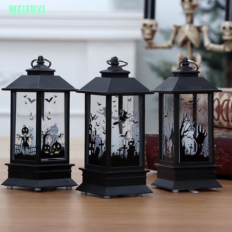 Đèn Led Treo Trang Trí Halloween Hình Quả Bí Ngô