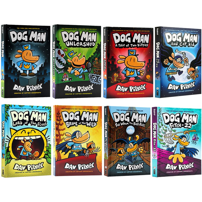 Bộ nhập - DOG MAN - 8 cuốn