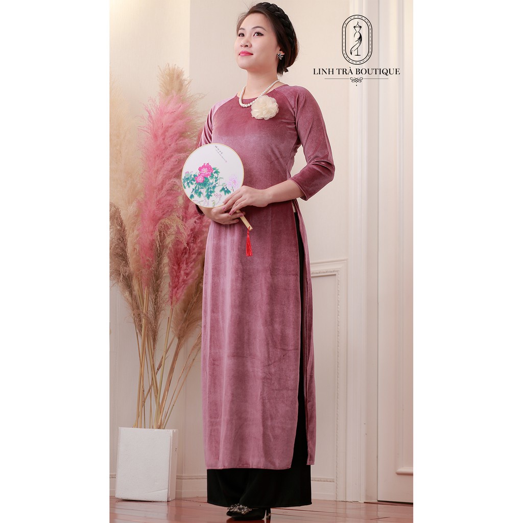 (TM 73) Vải Nhung Tuyết Cao Cấp Đi Dự Tiệc Cho Mẹ Cho Bà