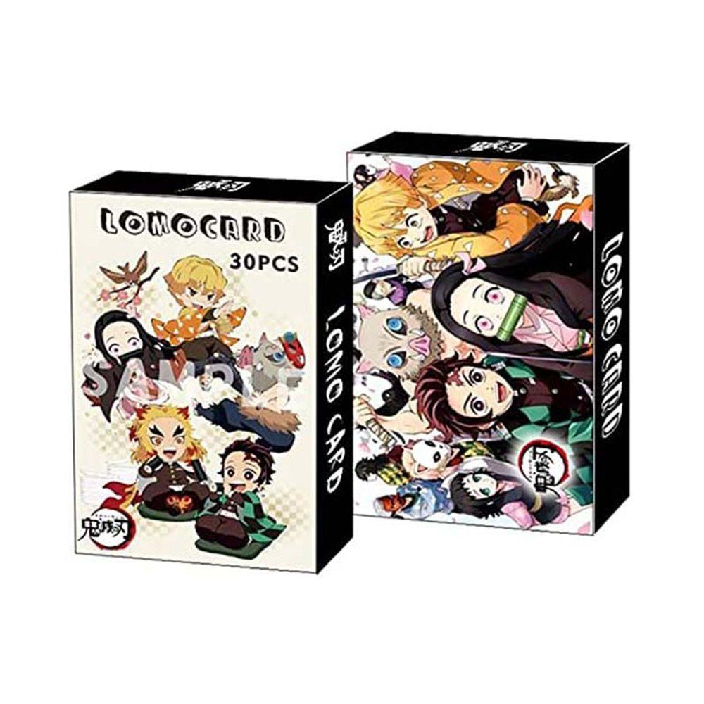 Thẻ Bài Hình Nhân Vật Anime Demon Slayer Chống Thấm Nước Bền Bỉ Dùng Làm Quà Tặng