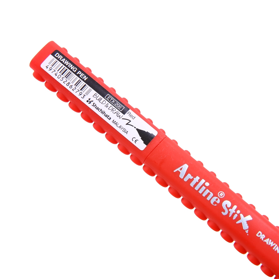 Bút Lông Kim Artline Stix ETX-200RD - 0.5mm - Màu Đỏ