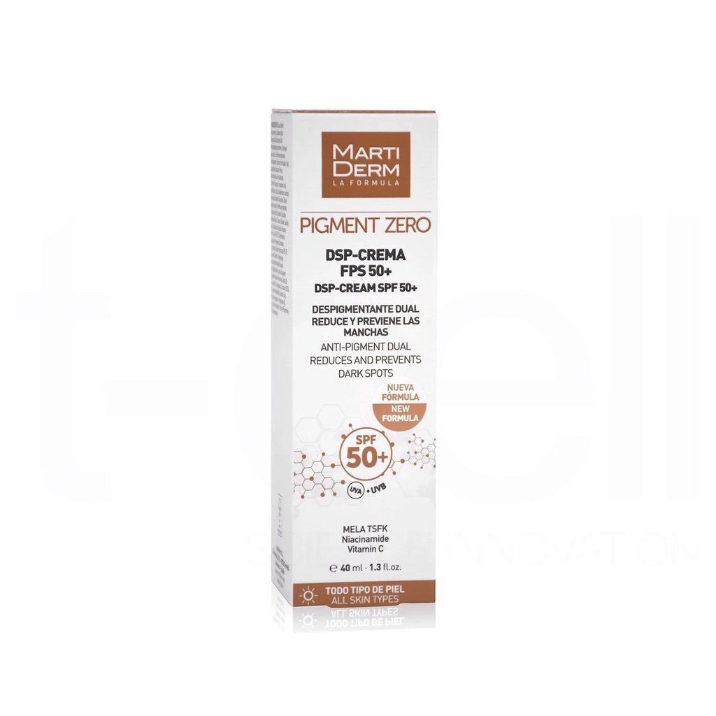 Kem Chống Nắng Làm Sáng Da, Mờ Sắc Tố - MartiDerm Pigment Zero DSP SPF 50+ Cream  - AJA'S SKINLAB