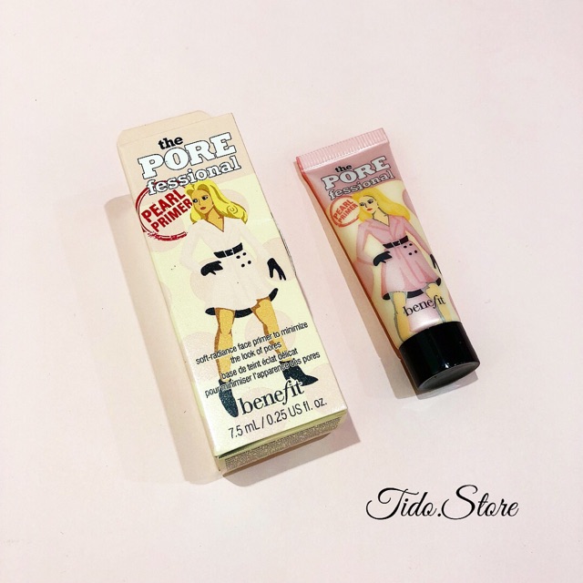 BENEFIT - Kem Lót Ngọc Trai The Porefessional Pearl [Da Căng Bóng, Trắng Hồng]