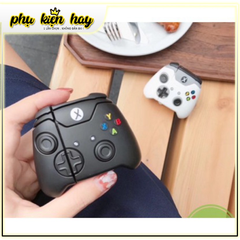 Case bao airpod silicon 1 2 3 Pro Tay cầm chơi game Xbox- Vỏ bọc đựng tai nghe không dây