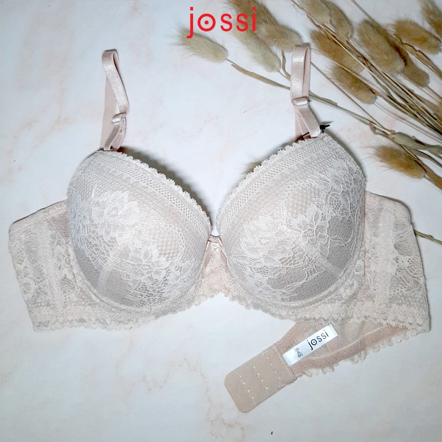 Áo lót Jossi 060 ren mút vừa, cúp xéo, mút lỗ | BigBuy360 - bigbuy360.vn