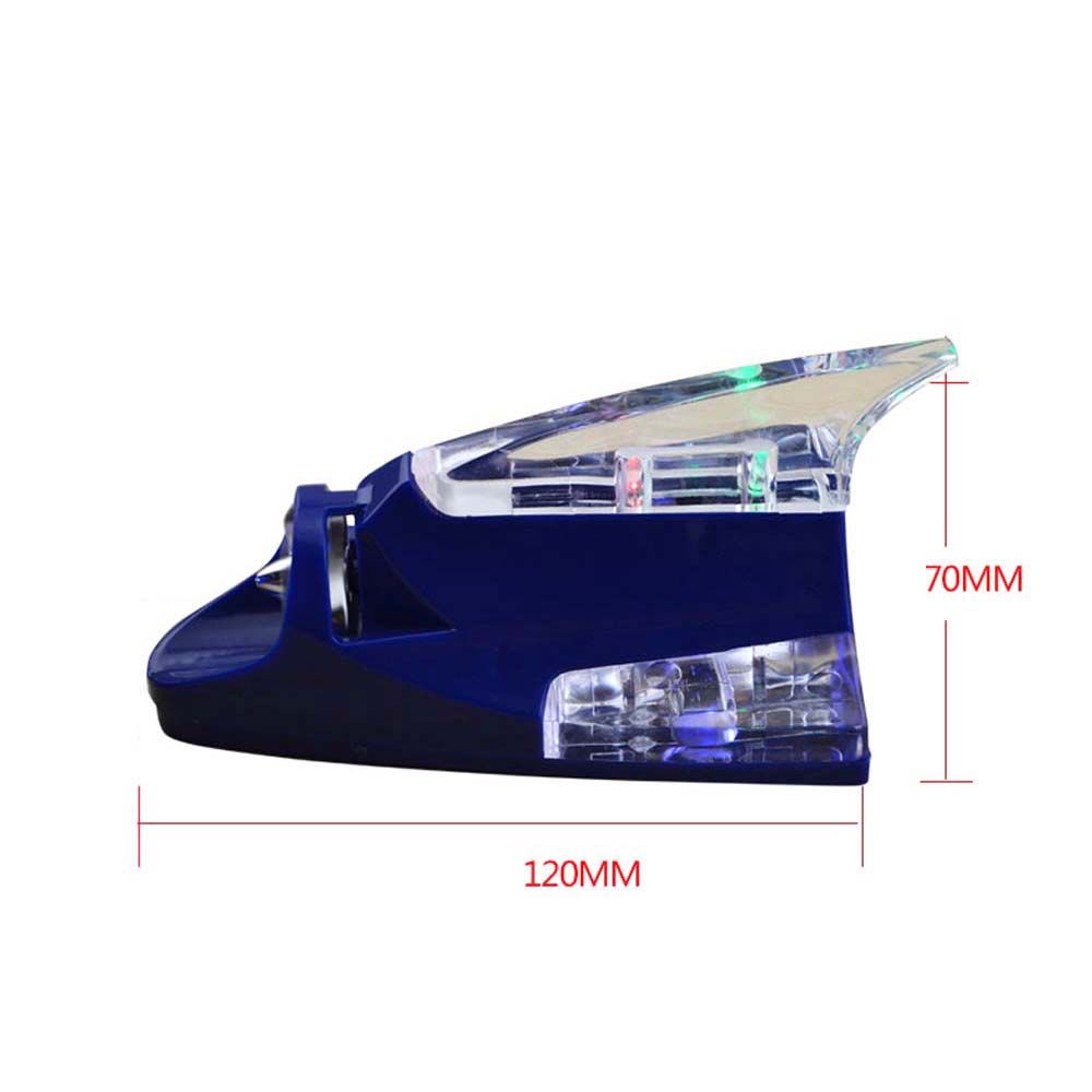 Đèn Led Cảnh Báo An Toàn Hình Vây Cá Mập Gắn Nóc Xe Hơi / Xe Tải Nhiều Màu Lễ Tình Nhân3