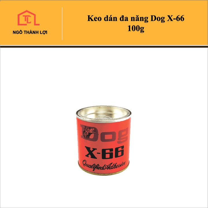 Keo dán đa năng Dog X-66 100g / 200g / 600g - Keo dán hiệu con chó