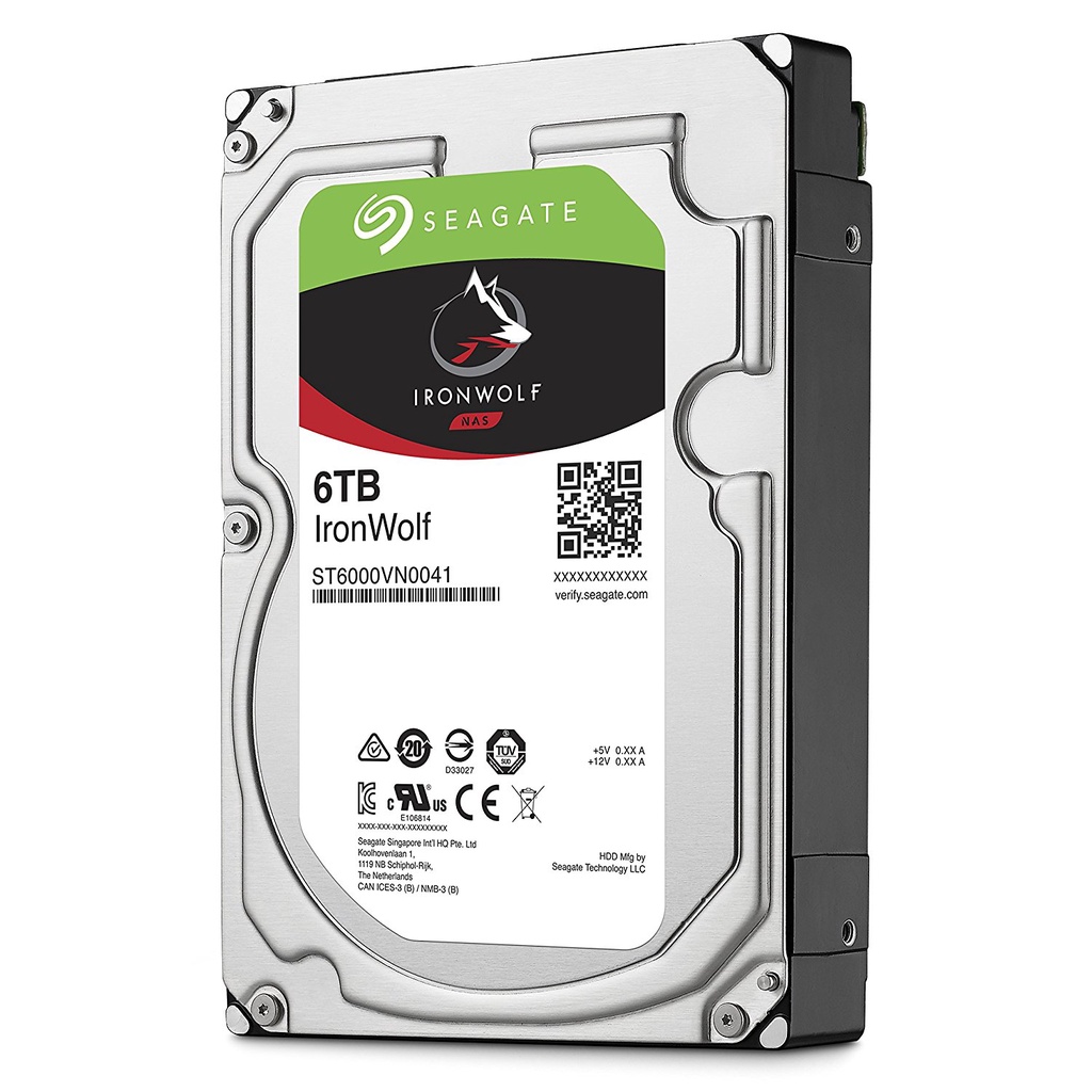 Ổ cứng HDD Seagate IRONWOLF 6TB 3.5&quot; CHO PC