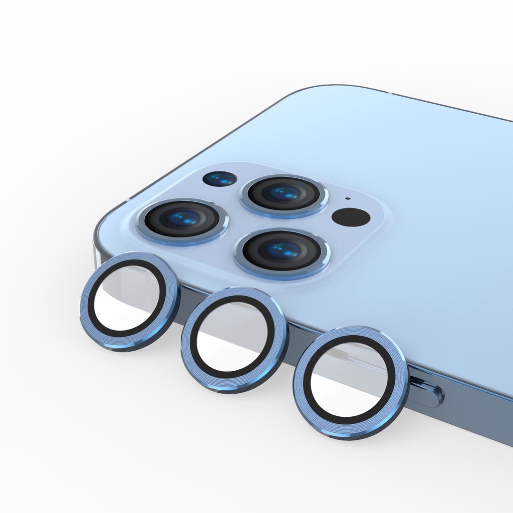 Kính Cường Lực Camera Lens MiPow Dành Cho iPhone 13 Pro Max / 13 Pro