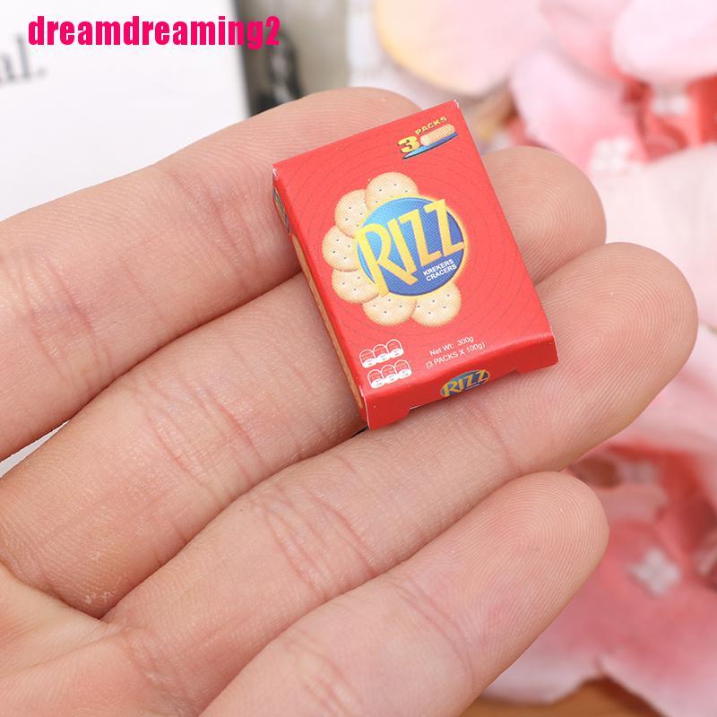 Mô Hình Hộp Bánh Quy Mini Tỉ Lệ 1 / 6 Trang Trí Nhà Búp Bê