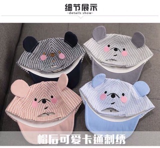 Mũ lưỡi mềm cho bé 3m-12m