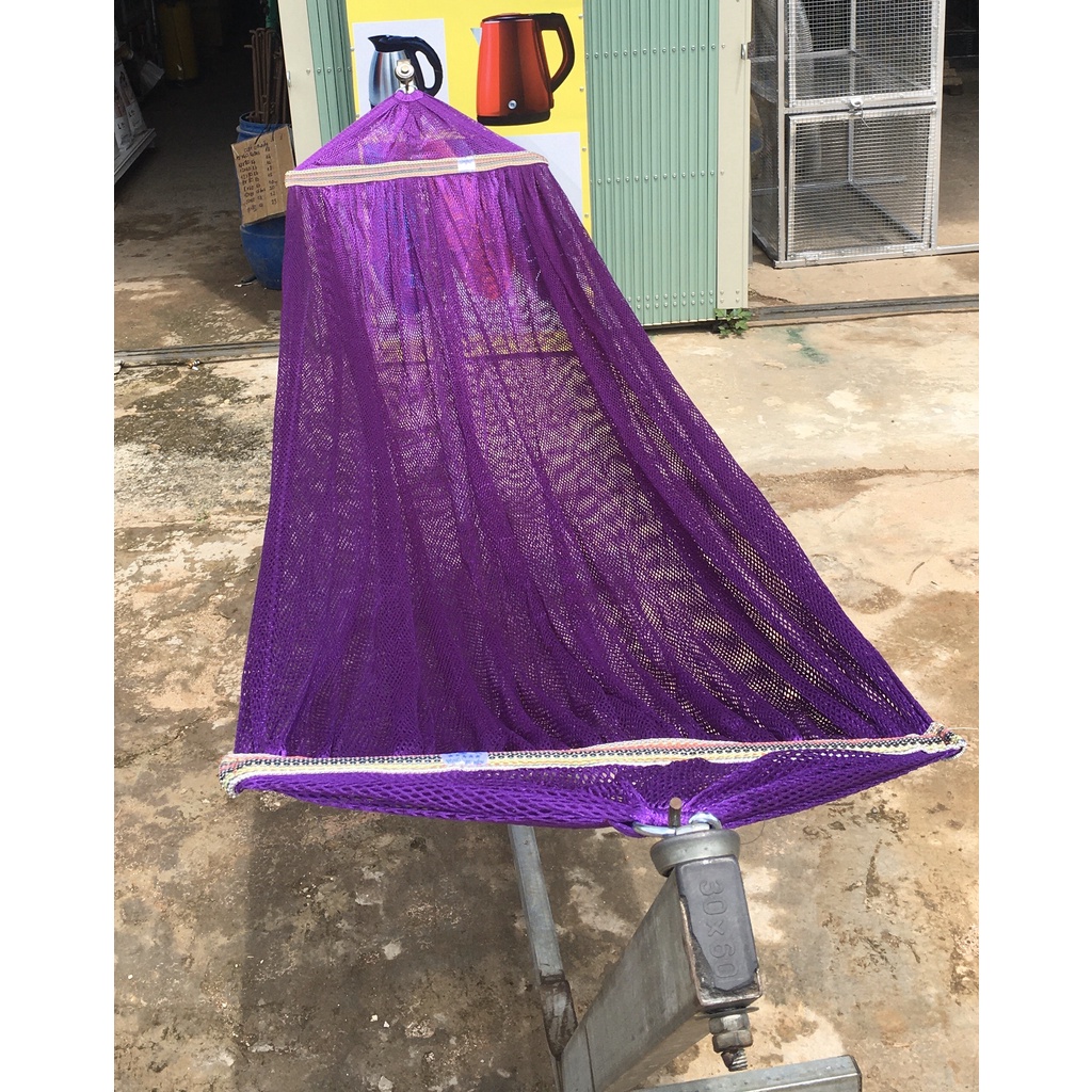Võng Lưới Cán Thép Đại 2 Lớp 5T 2m5(lưu Ý: Sản phẩm có thể khác màu)