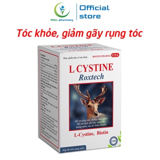 L-Cystine Roxtech bổ sung biotin khỏe tóc, mọc tóc nhanh